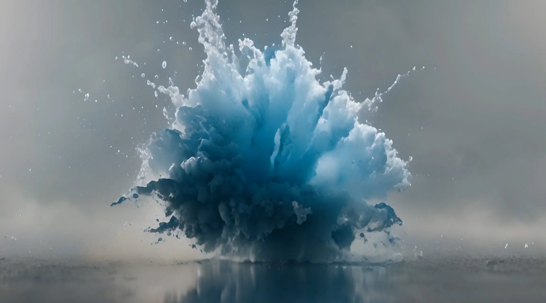 Majestic Water Burst Cinematic Stock Video
